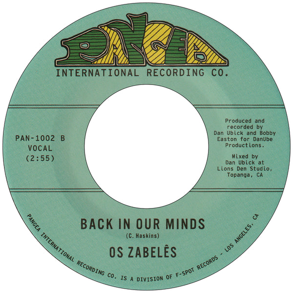 OS ZABELÊS - If You Don’t Like the Effects, Don’t Produce the Cause b/w Back In Our Minds