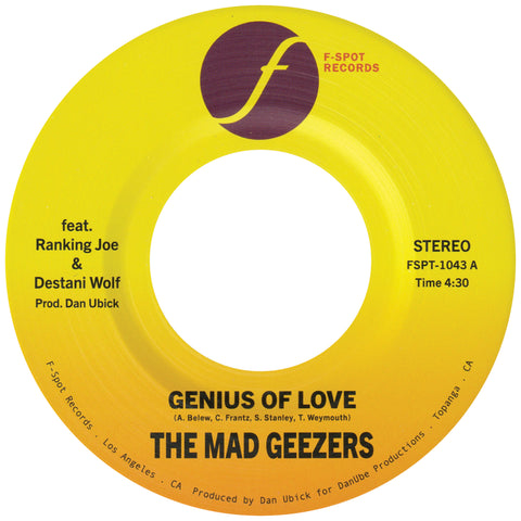THE MAD GEEZERS - Genius of Love / Genius of Dub