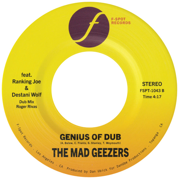 THE MAD GEEZERS - Genius of Love / Genius of Dub