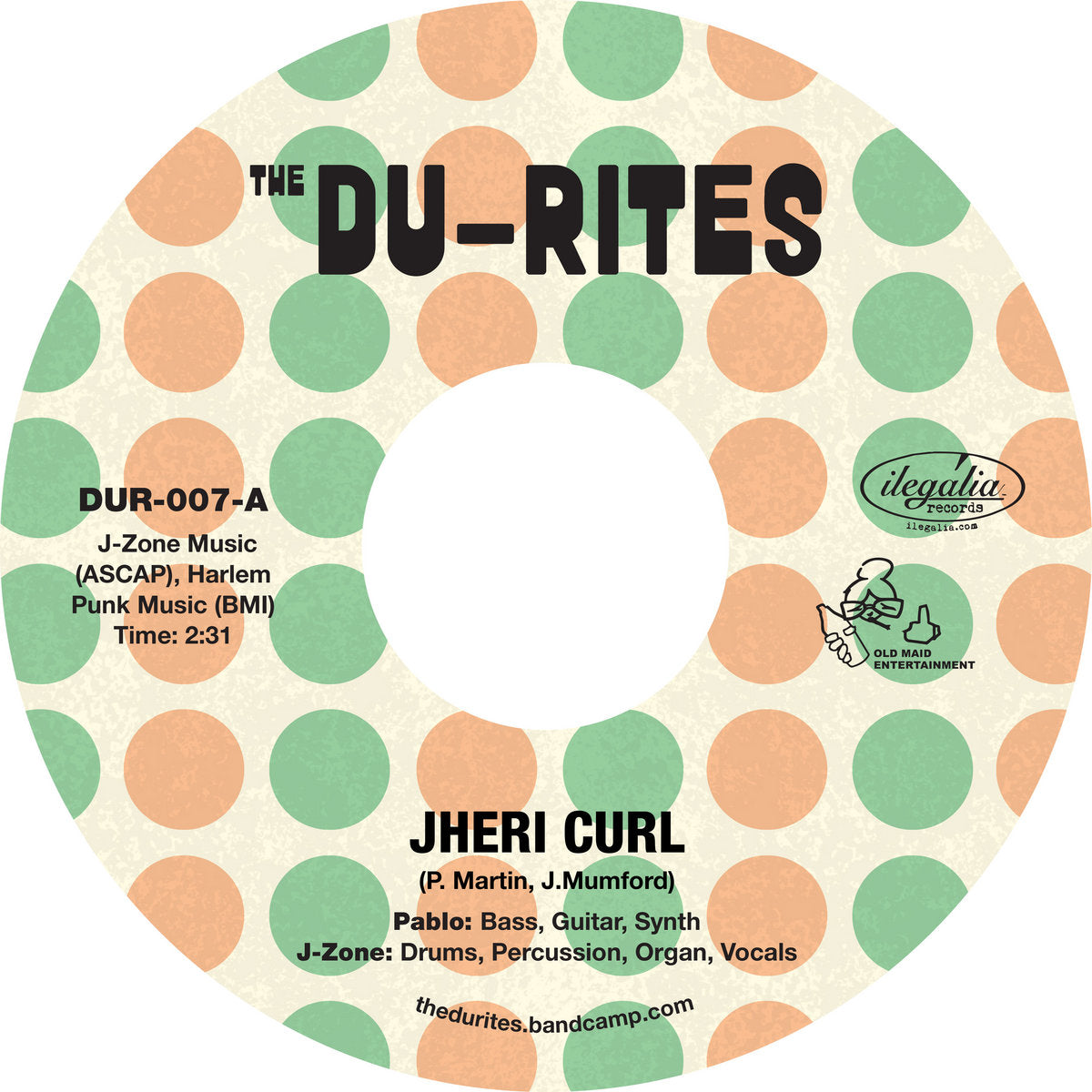 THE DU-RITES - Jheri Curl / Du-Vibrations