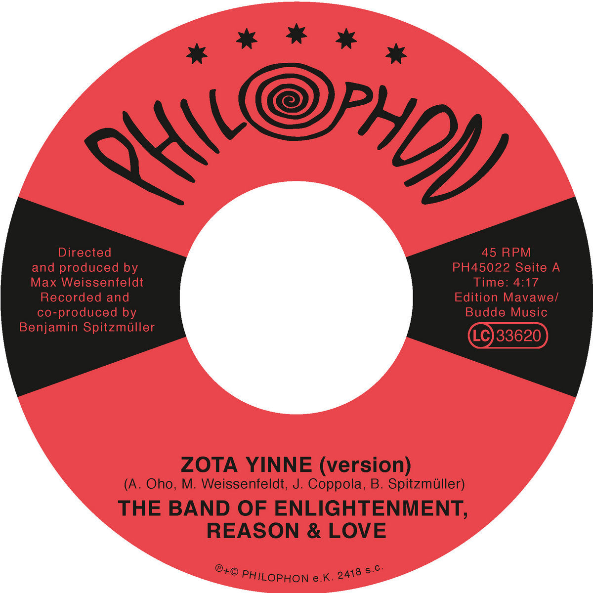The Band of Enlightenment, Reason & Love - Zota Yinne (version)