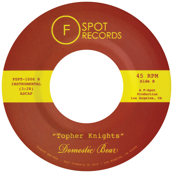 DOMESTIC BEAR - Universal Root b/w Topher Knights