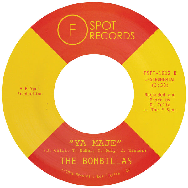 THE BOMBILLAS - Rewoana b/w Ya Maje