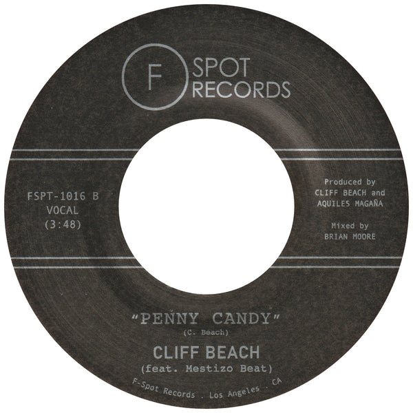 CLIFF BEACH (feat. Mestizo Beat) - Confident b/w Penny Candy