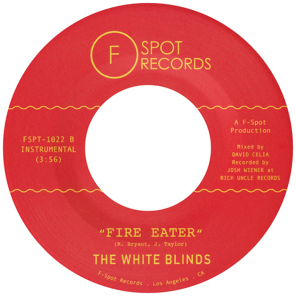 THE WHITE BLINDS - Shimmy Sham b/w Fire Eater