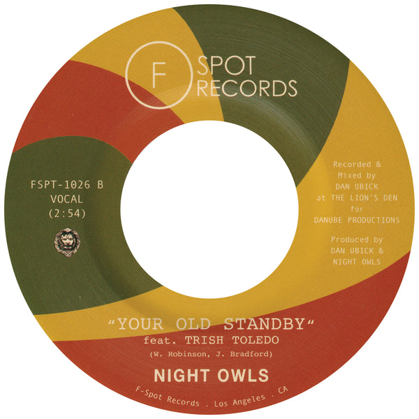 NIGHT OWLS - Cramp Your Style (feat. N'Dea Davenport) b/w Your Old Standby (feat. Trish Toledo)